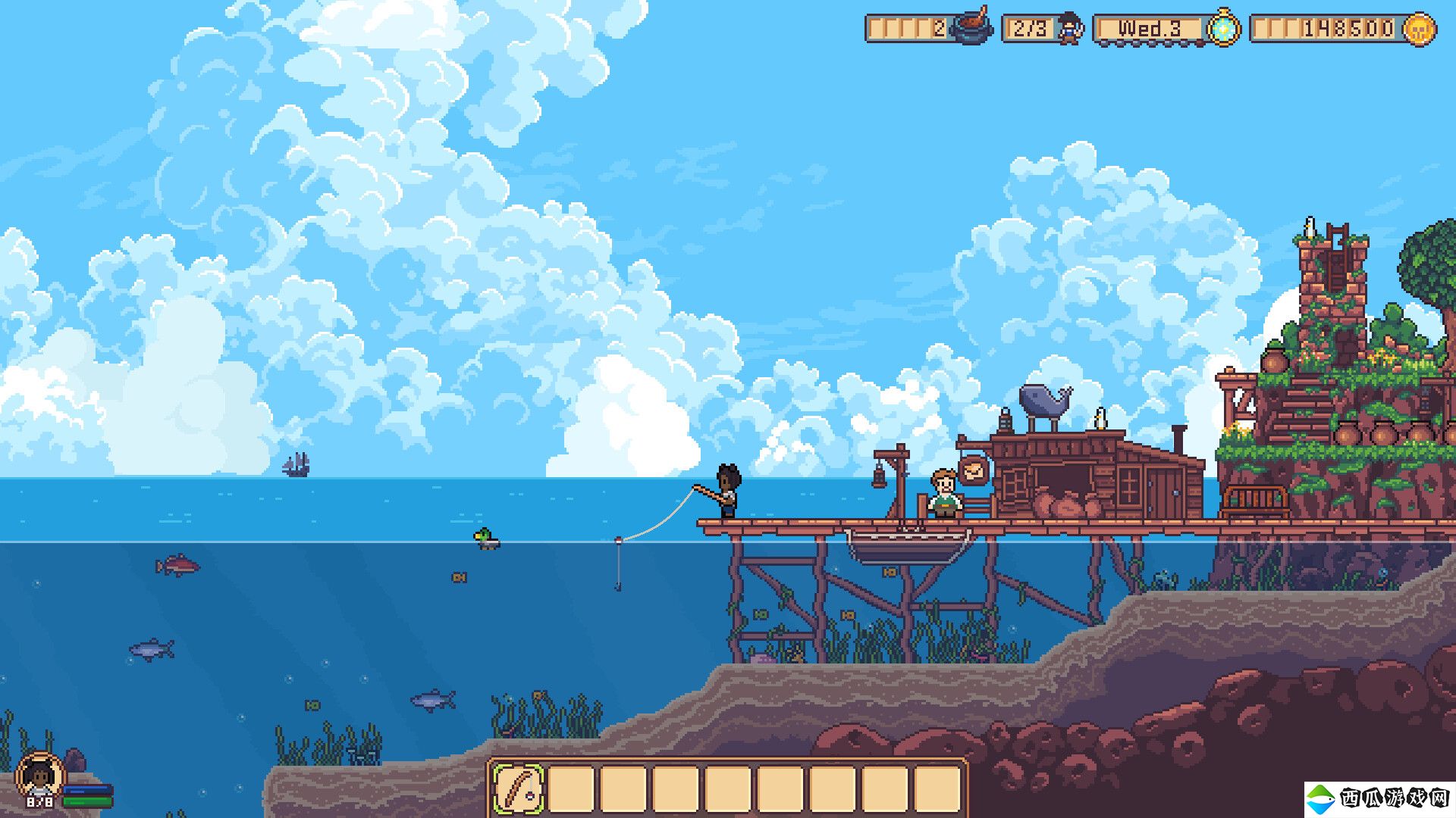 开放世界冒险游戏《海上闪光》现已在Steam平台抢先体验推出