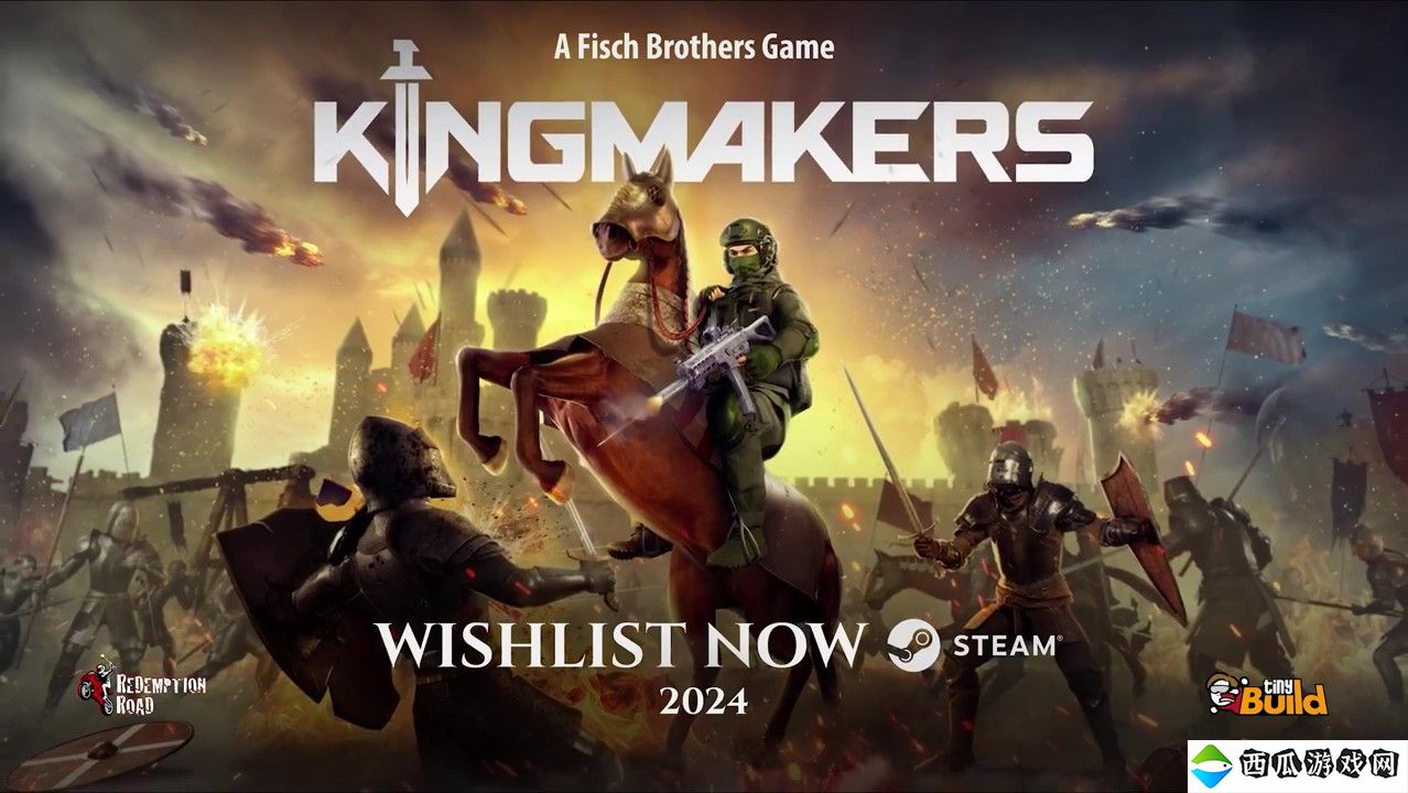 沙盒游戏《kingmakers》全新宣传片 年内发售