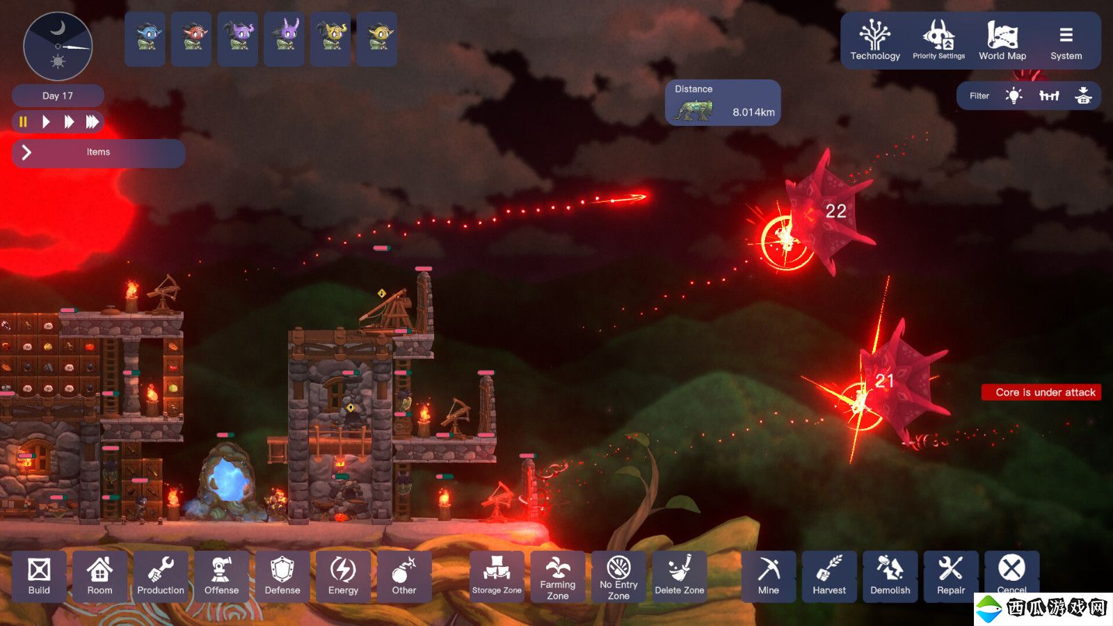 殖民模拟和塔防元素游戏《卡戎方舟》 7月9日EA发售 