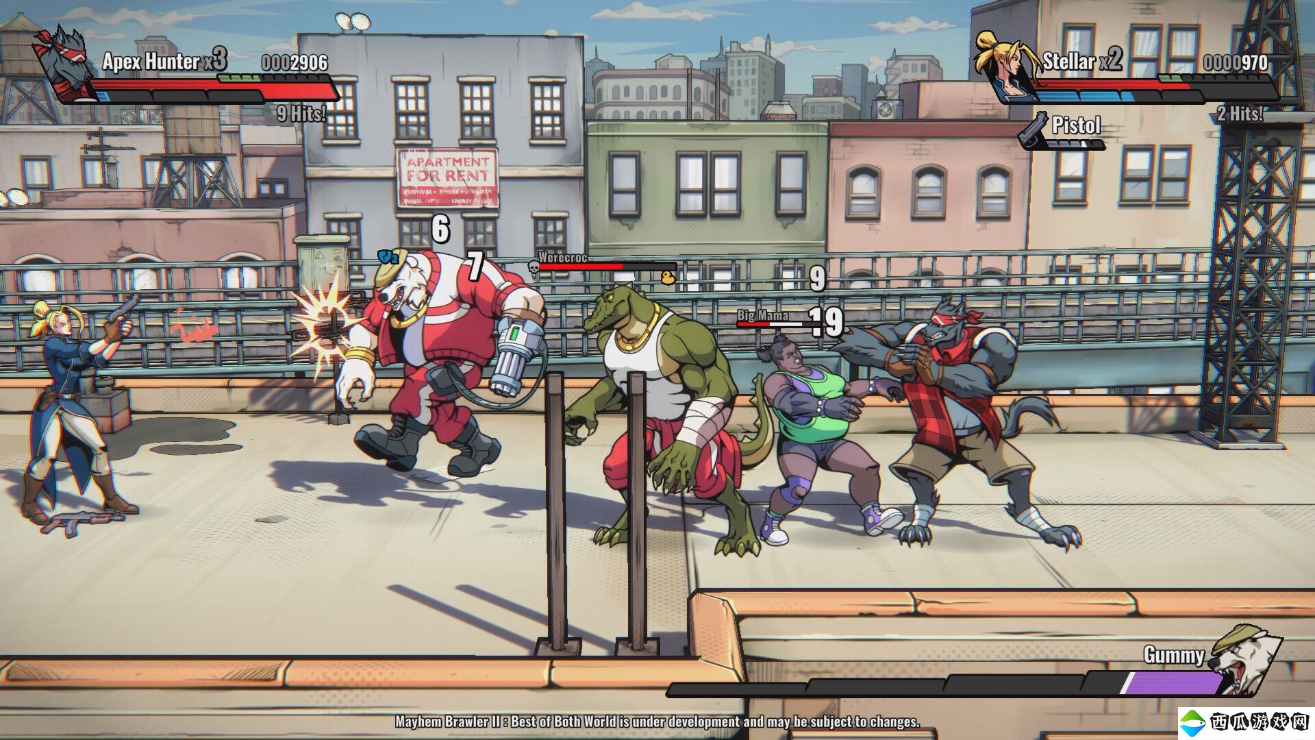 手绘风格肉鸽RPG街机新作《混乱斗士2》明年发售