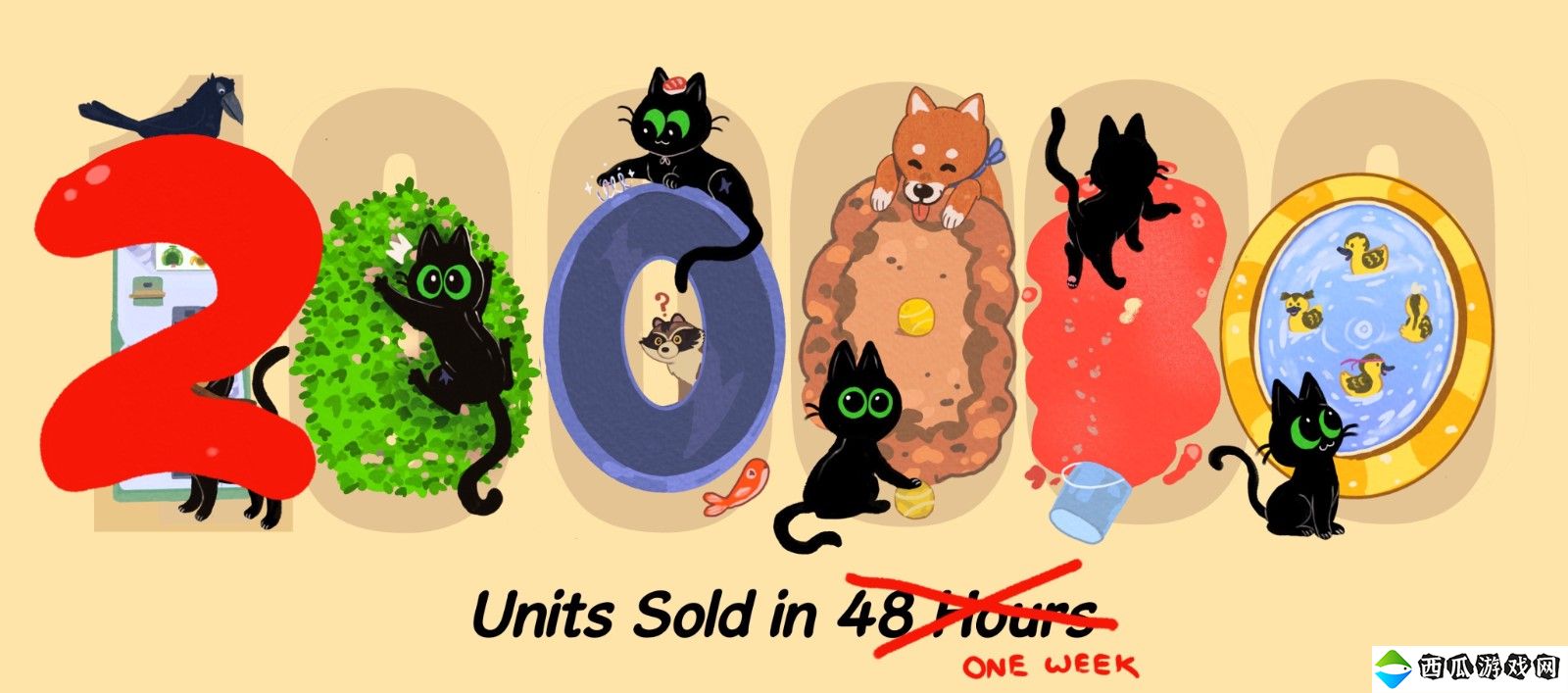 《小猫咪大城市》XGP玩家数突破百万 首周销量破20万