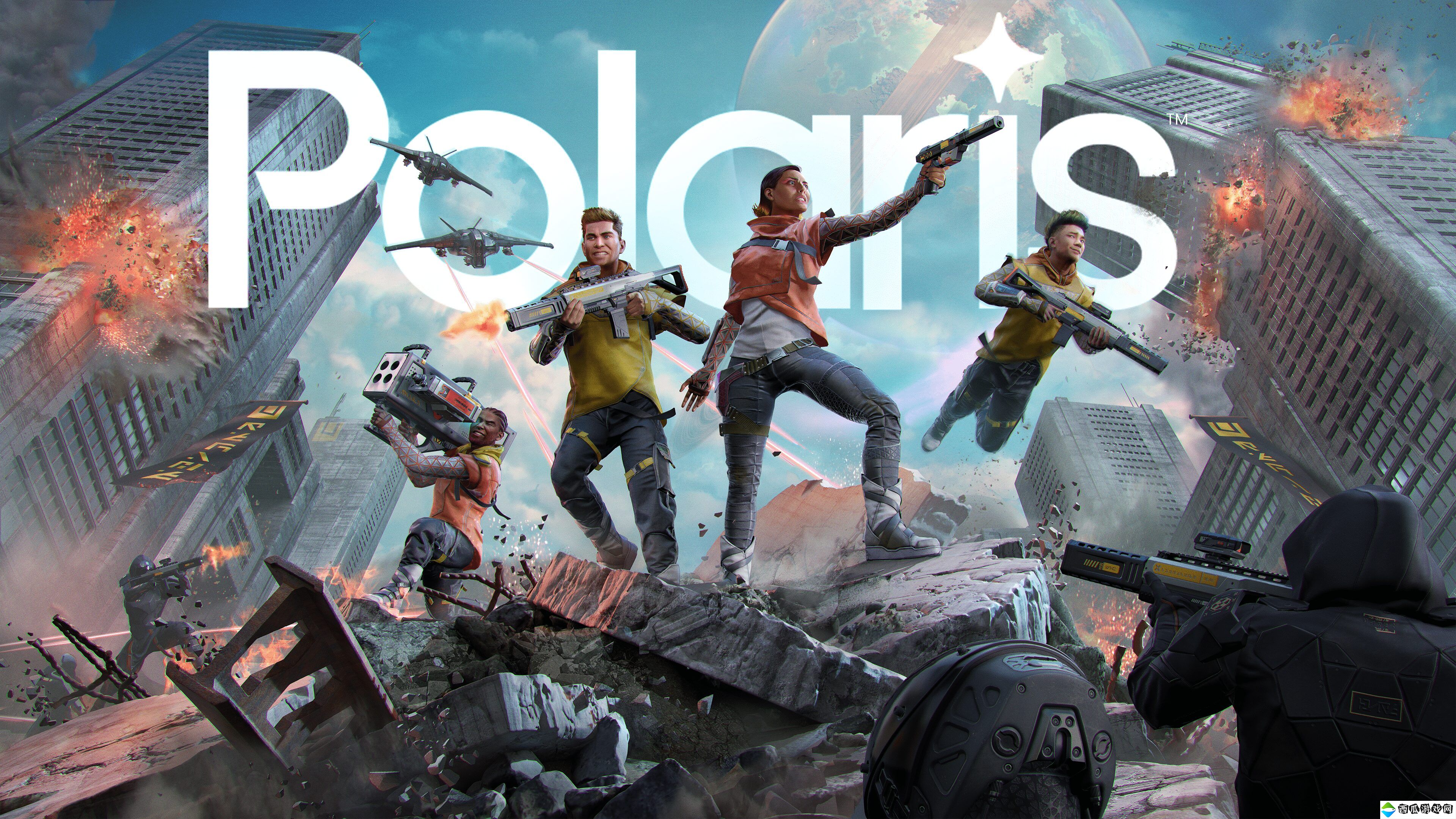 四人合作科幻射击游戏《Polaris》公布 登陆PC Steam