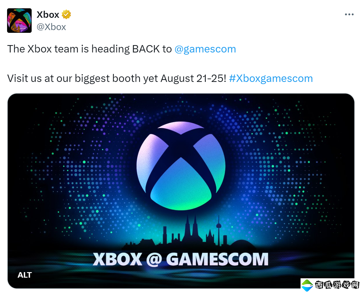 Xbox宣布将参加科隆展 迄今为止最大展位