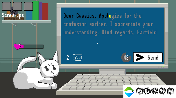 创意游戏《键盘猫祸》免费登陆PC 打字不能疏于抚猫