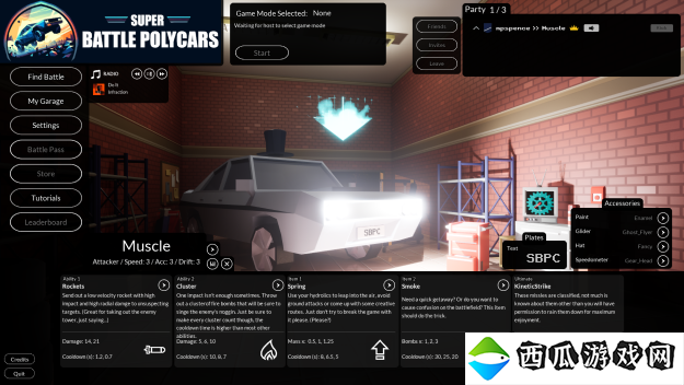 赛车竞技游戏《超级战斗晶体车》现已在Steam平台抢先体验推出