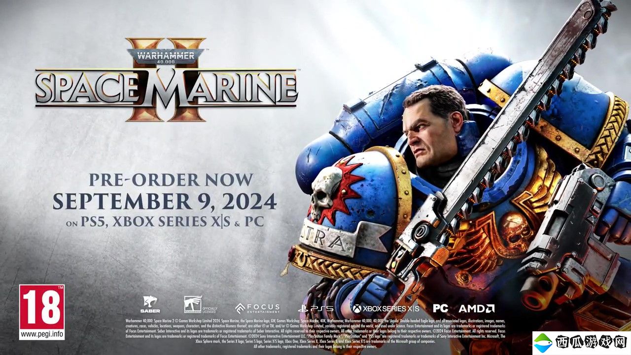 《战锤40K：星际战士2》「链锯剑」宣传片 9月9日发售