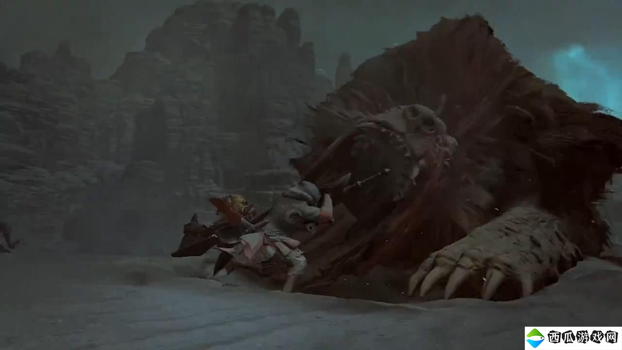 《怪物猎人：荒野》新视频 猎人近身大战巨型辟兽