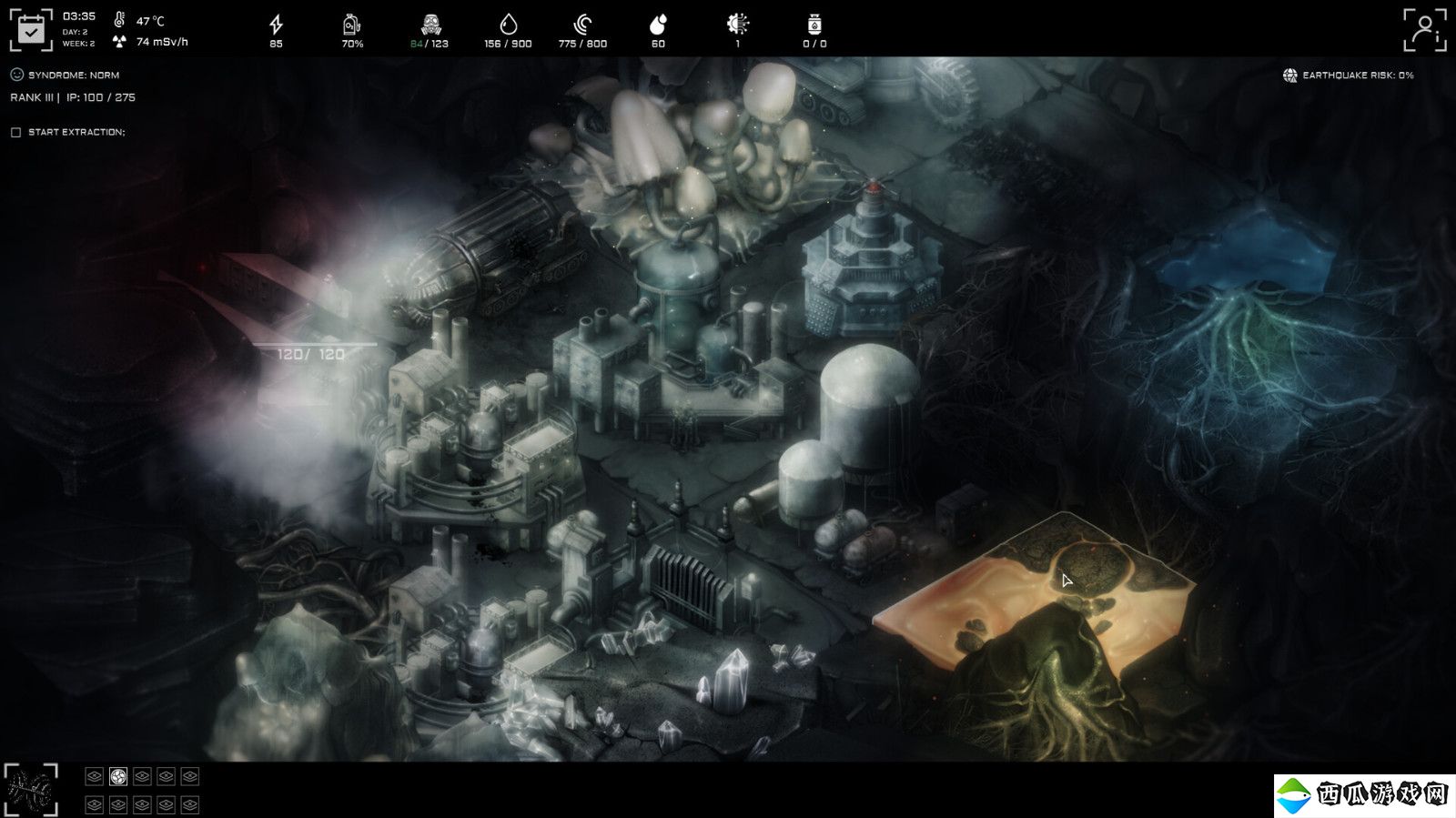 黑暗风格的策略游戏《Anoxia Station》Steam页面上线 暂不支持中文