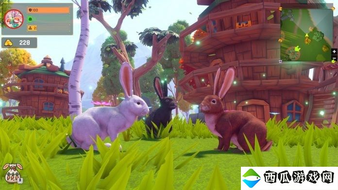《冒险森林：兔子故事》Steam上线 开放世界冒险