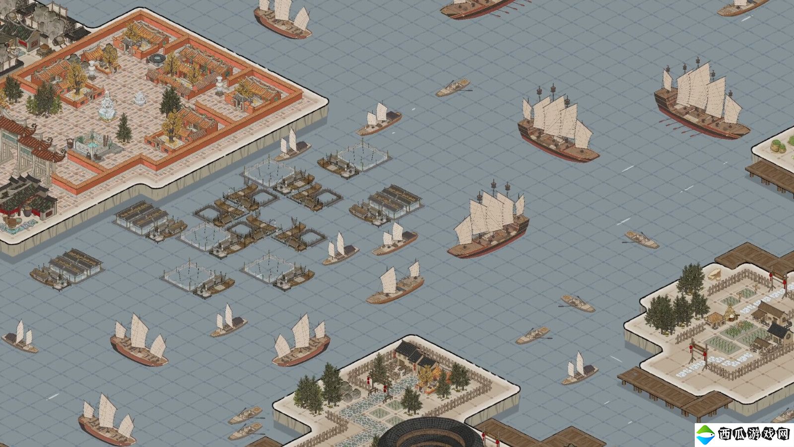 古风城市建造游戏《岁久丹青》Steam页面上线 发售日待定