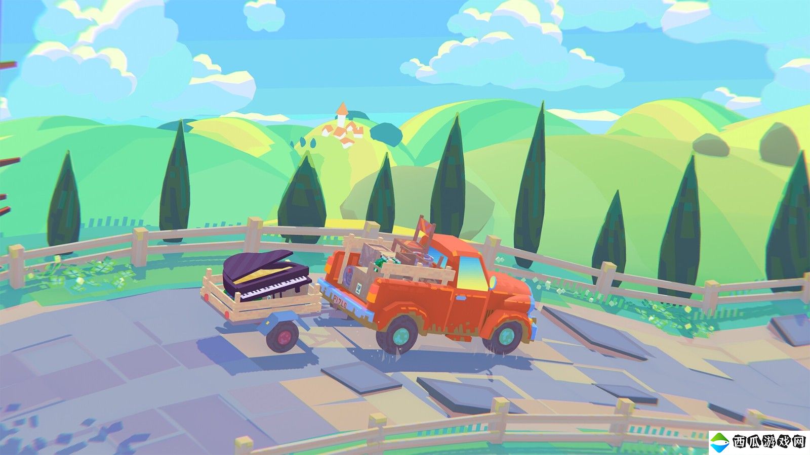 物理机制汽车送货游戏《Truckful》面向PC公布