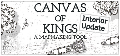 《国王的画布》Steam试玩发布 手绘风地图制作工具